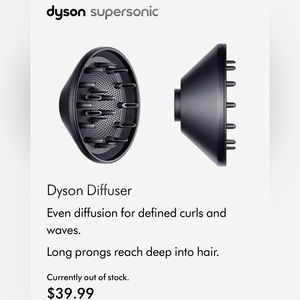 Dyson diffuser attachment New